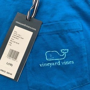 Vineyard Vines Boys'  Vintage Whale Pocket Tee NWT